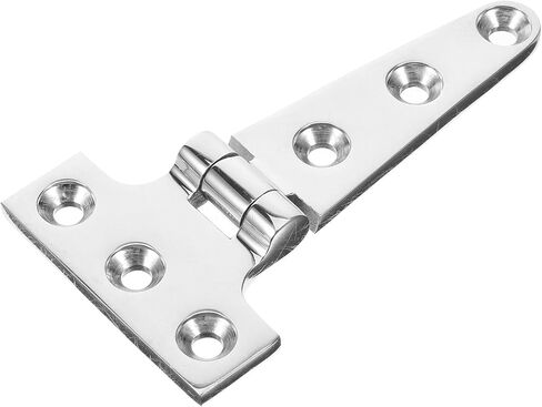 Zerodeko Heavy Duty T Strap Gate Hinge 100x54x4.8mm Zinc Plated Steel Barn Door Shed Hinge with Stainless Steel Casting for Wooden Fence and Cabinet Doors in Saudi Arabia
