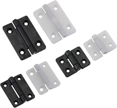Black Plastic Torque Hinge Folding Industrial Hinge 1Pcs(Black-0.15N.m) in Saudi Arabia
