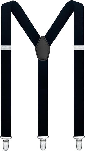 Dibi Suspenders for Men - Adjustable Y Back Mens Suspenders with 3 Heavy Duty Strong Clips in Saudi Arabia