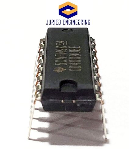 CD4009UBE CD4009UB CD4009 CMOS سداسي مقلوب عازل/محول IC DIP-16 (عبوة من 5) in Kuwait
