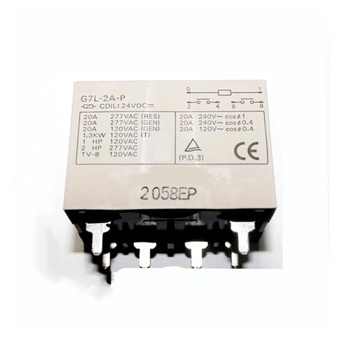 Relay G7L-2A-P 24VDC G7L-2A-P-24VDC G7L2AP G7L2AP24VDC G7L-2A G7L DC24V 24V DIP6 2pcs/lot in Saudi Arabia
