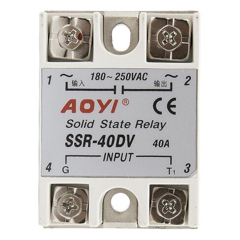 SSR-40DV 40A منظم جهد الحالة الصلبة 40DV مخصص للتحكم في السيليكون in Kuwait