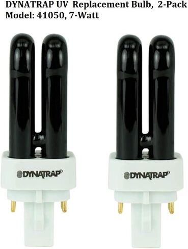 DynaTrap 41050 Replacement UV Bulbs for DT250IN, DT1100, DT1210 Insect Traps (Pack of 2, Total of 2 Bulbs) in Saudi Arabia