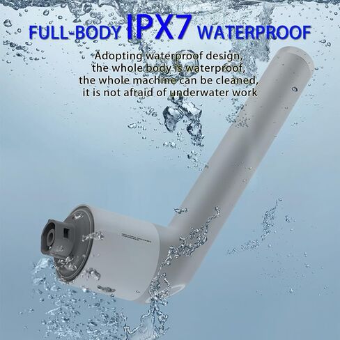 Electric Spin Scrubber,Bathroom Cleaner Brush with Full-Body IPX7 Waterproof,Shower Scrubber with Long Handle,Power Cleaning Brush with 9 Brush Heads,Cordless Scrubber for Kitchen,Tub,Tile,Galss,Floor in Saudi Arabia