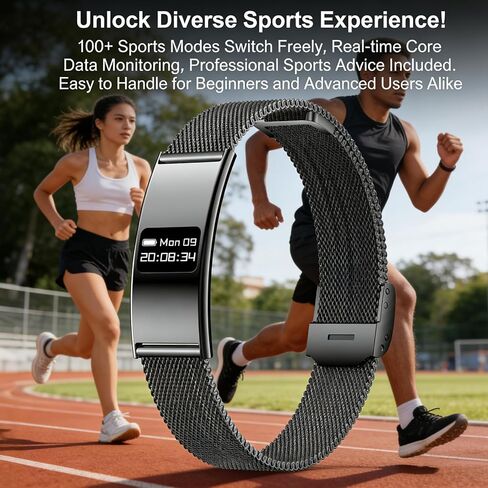 Ultra-Thin Fitness Tracker with 100 Exercise Modes, 100-Meter Water Resistance & Health Monitoring for Active Lifestyles for Running Swimming Cycling (Gold) in Saudi Arabia