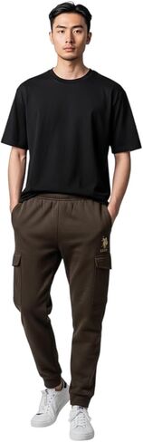 U.S. Polo Assn. Men's Cargo Jogger Sweatpants in Saudi Arabia