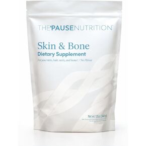The 'Pause Life Skin & Bone، فيريسول وفورتيبون ببتيدات الكولاجين، تركيبة مسحوق مع حمض الهيالورونيك وفيتامين C، مكمل غذائي خالٍ من الغلوتين، دعم للبشرة والأظافر والشعر، بدون نكهة، سهل الخلط، 12 أونصة in Kuwait
