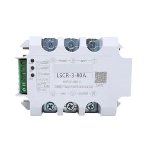 Three-Phase 380V AC Voltage Regulating Module Power Regulator Thyristor Solid State Relay Dimming 80A in Saudi Arabia