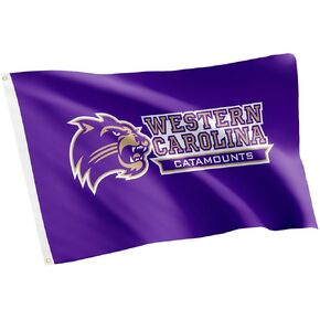 Desert Cactus Western Carolina University WCU Flag - 3 x 5 Feet Catamounts Banner, Indoor/Outdoor Durable Fabric, 100% Polyester Design (Style 2) in Kuwait