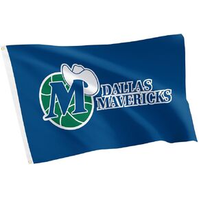 Desert Cactus Dallas Mavericks Flag NBA 100% Polyester Indoor Outdoor 3x5 feet National Basketball Association Team Flags (Vintage Flag) in Kuwait