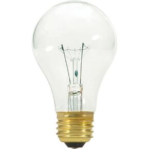 Satco S3942 2-Pack Bulb,60W a-19 130v,Clear in Kuwait