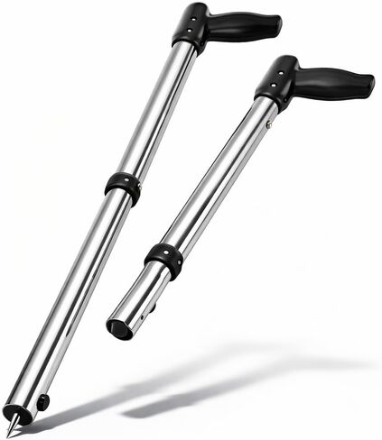 Iridesc F251 HydroSensor II مسبار الرطوبة القابل للطي للسجاد المنزلي والأرضيات والجدران والأثاث، استبدل مستشعر dri-eaz المائي، واختبار السجاد بمسبار مطلي بالنيكل قابل للسحب in Saudi Arabia