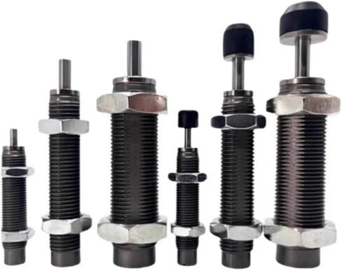 1pcs Two-Tier Hydraulic Buffer Shock Absorber SAT0806C SAT1007C SAT1210C SAT1412C SAT2015C SAT2525C SAT2725C/N(SAT0806N) in Saudi Arabia
