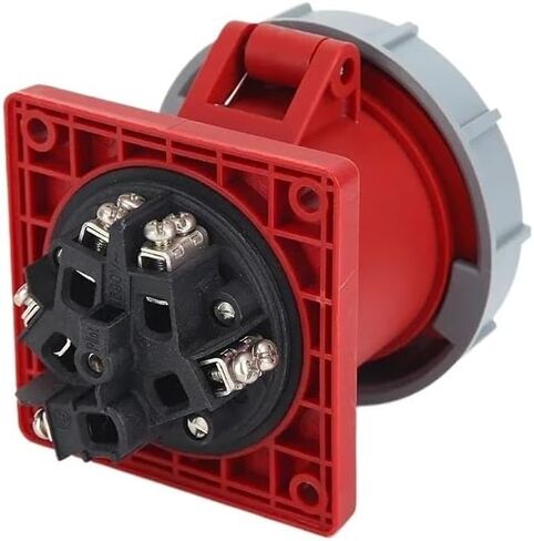 5PCS Industrial Plug IP44/67 Connector 3P 4P 5P 16A/32A Socket(16a Plug,5 PCS IP67-3P) in Saudi Arabia