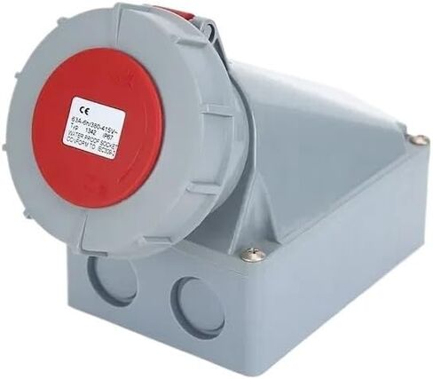 5PCS Industrial Plug IP44/67 Connector 3P 4P 5P 16A/32A Socket(16a Plug,5 PCS IP67-3P) in Saudi Arabia