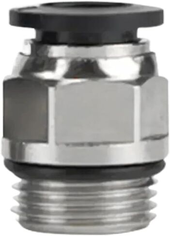 1/8" 1/4" 3/8" 1/2" BSPP(G)-4 6 8 10 12mm Push In To Conect PC PL SL Elbow Pneumatic Pipe Fitting Valve Throttle Air Compressor(SL BSPP Black,6-G04 (6mm-1l2)) in Saudi Arabia
