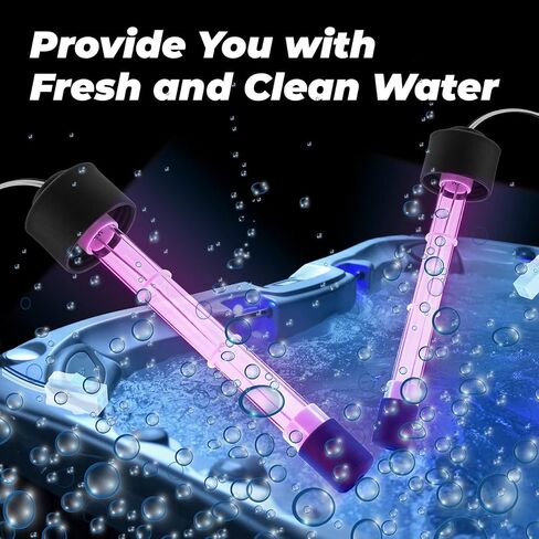 ANTOBLE 6472-841 لمبة بديلة Clear Ray XL لمنتجع Sundance Spa، لمبة ضوء الأشعة فوق البنفسجية لمبة شعاع شفافة متوافقة مع حوض جاكوزي الساخن J-200 J-300 J-400 J-LX Series in Saudi Arabia