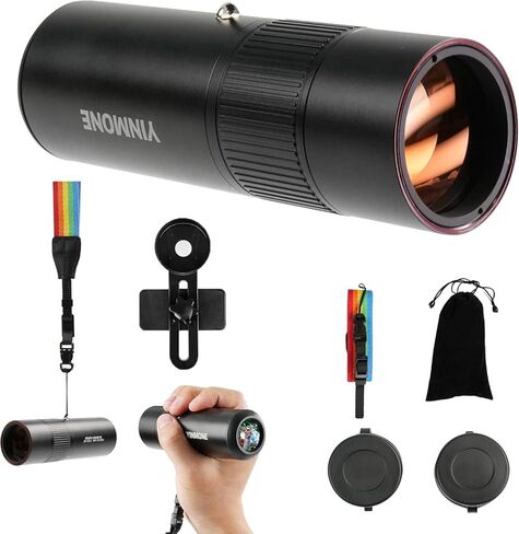 7x32 HD Bird Watchens Monoculars للبالغين عالي الخداع مضاد للماء مع Clear Vision BAK7 PRISM FMC Lens Easy Focus Long Range Portable for Cruise Ship Concert in Kuwait