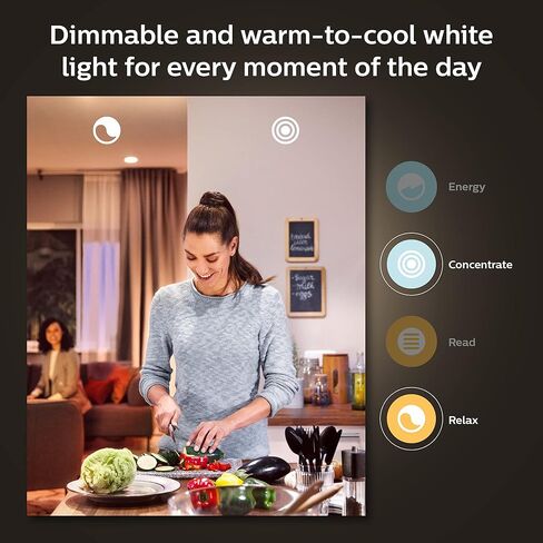 فيليبس هيو وايت أمبيانس 2-Pack LED Smart GU10 Bulb، Bluetooth & Zigbee متوافق (Hue Hub اختياري)، صوت نشط مع Alexa in Saudi Arabia