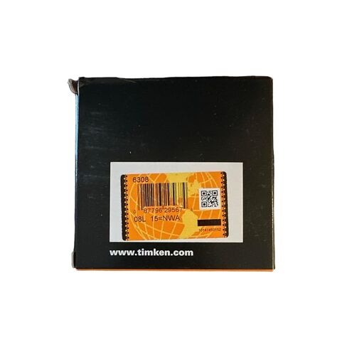 محمل كروي Timken 6308 نصف قطري/أخدود عميق - تجويف مستقيم، معرف 40 مم، 90 مم OD، عرض 23 مم، مفتوح، بدون حلقة تثبيت in Kuwait