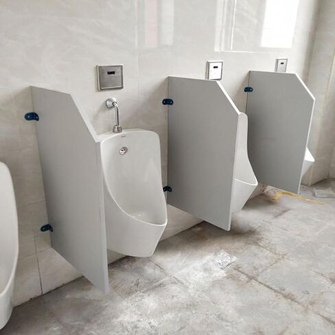 Public Urinal Partition, Wall-Mounted Privacy Partition, Men's Urinal Privacy Screen, Men Urinal Divider Screen, Public Toilet Partition, Toilet Protection Divider(4pcs) in Saudi Arabia