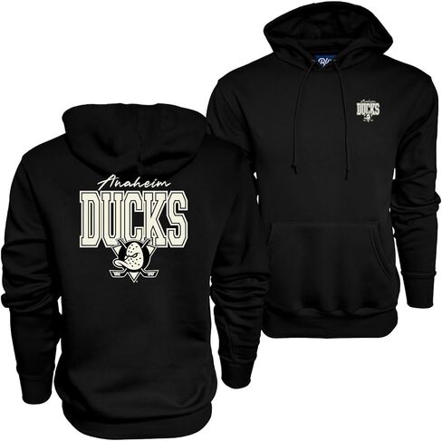 Blue 84 NHL Officially Licensed Hooded Sweatshirt Pop Echo Black in Saudi Arabia