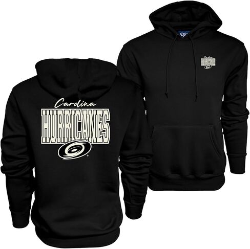 Blue 84 NHL Officially Licensed Hooded Sweatshirt Pop Echo Black in Saudi Arabia