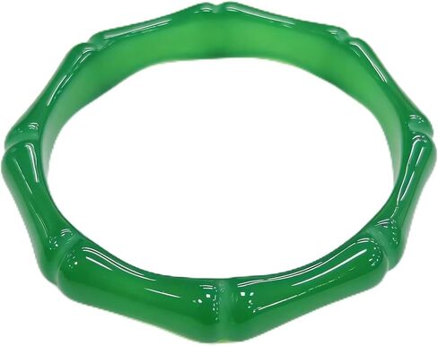 URED Jade Bangle Bracelet for Women, Good Luck Bangle, Wealth Feng Shui Bangle, Elegant Round Bracelet in Saudi Arabia