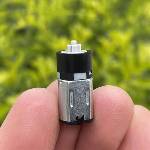 DC 5V 100RPM Mini 10mm M10 Gear Motor DC 2V-6V 40RPM-120RPM Slow Speed Cross 1Pcs in Saudi Arabia
