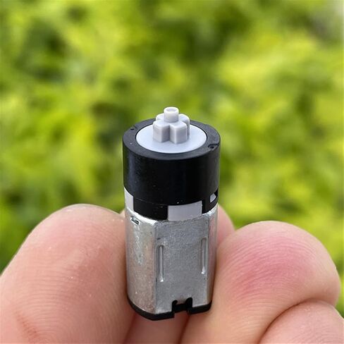 DC 5V 100RPM Mini 10mm M10 Gear Motor DC 2V-6V 40RPM-120RPM Slow Speed Cross 1Pcs in Saudi Arabia