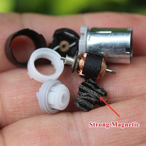 DC 5V 100RPM Mini 10mm M10 Gear Motor DC 2V-6V 40RPM-120RPM Slow Speed Cross 1Pcs in Saudi Arabia