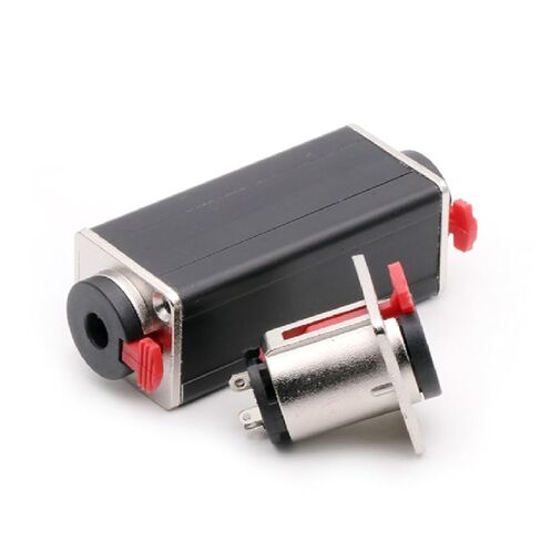 10Pcs 3Pins XLR Jack 6.35mm Couplers Connector Female Chassis Panel Mount Socket Couplers Extension Straight Adapter(Metal-Black-Black-01) in Kuwait