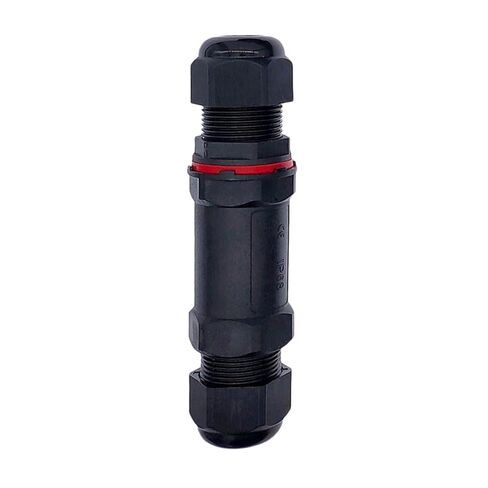Junction Box Electrical Wire Cable Connector Outdoor Plug Socket Terminal Block IP68 Straight Connector 1Pcs(I-4) in Saudi Arabia