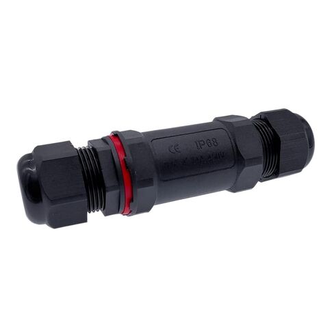 Junction Box Electrical Wire Cable Connector Outdoor Plug Socket Terminal Block IP68 Straight Connector 1Pcs(I-4) in Saudi Arabia