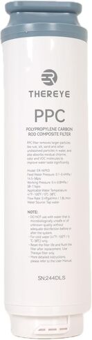 Thereye PPC Water Filter Element For 700 GPD Undersink Tankless Water Filter, Blue, WP03 in Saudi Arabia