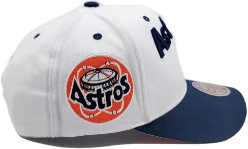 قبعة Mitchel & Ness Houston Astros Cooperstown MLB Evergreen Pro Snapback - بيضاء in Kuwait