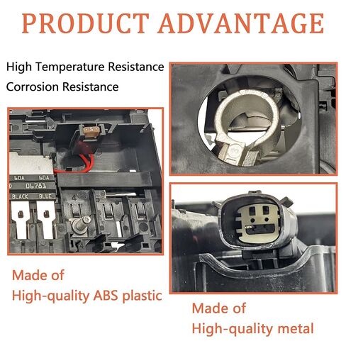 fokes 84977658 Battery Distribution Fuse Block Fit for Chevrolet Silverado 1500 2019-2025, Suburban 2021-2025, Tahoe 2021-2025, Replaces # 84646133, 85015815, 84493555 in Saudi Arabia