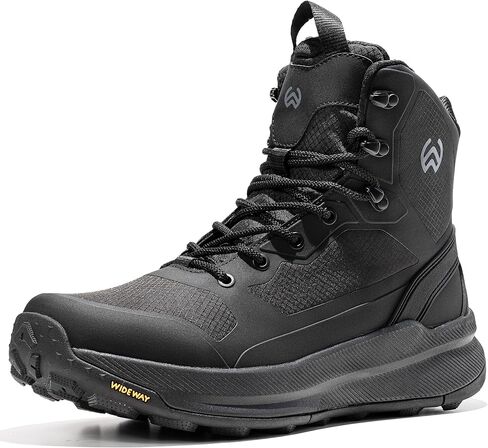 Men's Lightweight Military Tactical Boots Non-Slip Work Boots For Men Comfortable All Day Waterproof Hiking Boots Side Zipper Black Boot Shoes Mens Botas de trabajo para hombres in Saudi Arabia