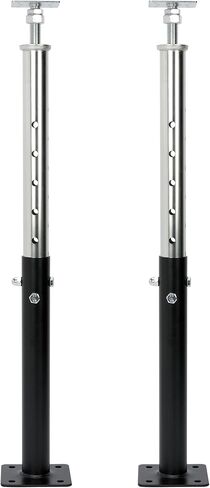 2 PCS House Jacks for Leveling, Basement Floor Jack, House Floor Jack for Temporary Support, 20" to 33" Adjustable Height Range, Floor Joist Jack, 8800 lbs Load Capacity in Saudi Arabia