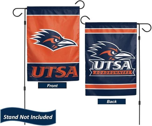 UTSA Roadrunners 12.5؟ × 18 بوصة ساحة مزدوجة الجوانب وعلم لافتة كلية جاردن مطبوع في الولايات المتحدة الأمريكية، in Kuwait