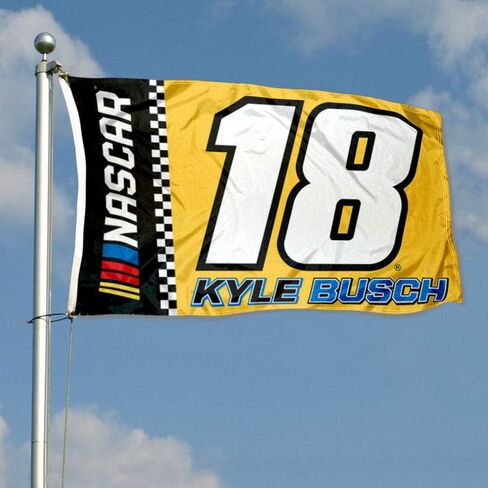 WinCraft Kyle Busch 3x5 Foot Banner Flag in Saudi Arabia
