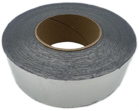 METAL MAGERY - Mastic Tape for Ductwork - HVAC Sealant Foil Tape - Rolled Mastic Duct Sealants Foils - 2" in x 100' FT in Saudi Arabia
