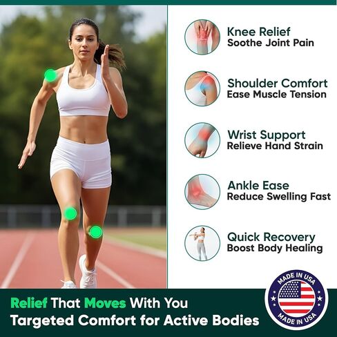 Fast-Acting Hemp Pain Relief Roll On - Highly Effective, Cool & Topical Pain Relief Extra Strength for Muscle, Joint, & Back – Easy Roll On Maximum Strength - Made in USA in Saudi Arabia