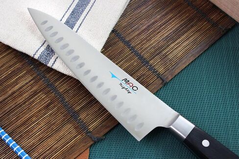 طقم سكاكين المبتدئين من سلسلة MAC Knife Professional مكون من قطعتين PRO-20، وMTH-80 Pro series 8 بوصات سكين الشيف مع الدمامل وسكين التقشير PKF-50 Pro series 5 بوصات، مصنوع يدويًا في سيكي، اليابان in Kuwait