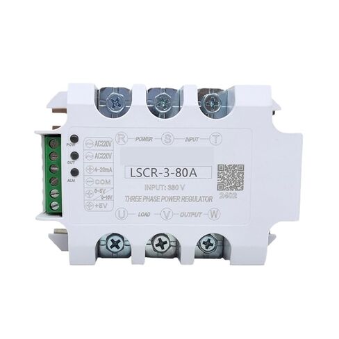 Three-Phase 380V AC Voltage Regulating Module Power Regulator Thyristor Solid State Relay Dimming 80A in Saudi Arabia