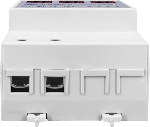 100A 3 Phase 3P+N Din Rail Phase Selector Voltmeter with Adjustable Over and Under Voltage Protection Monitor Relays Protector in Saudi Arabia