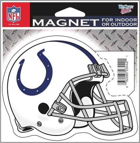 مغناطيس سيارة مقطوع بالقالب من WinCraft Indianapolis Colts مقاس 5 بوصات in Saudi Arabia