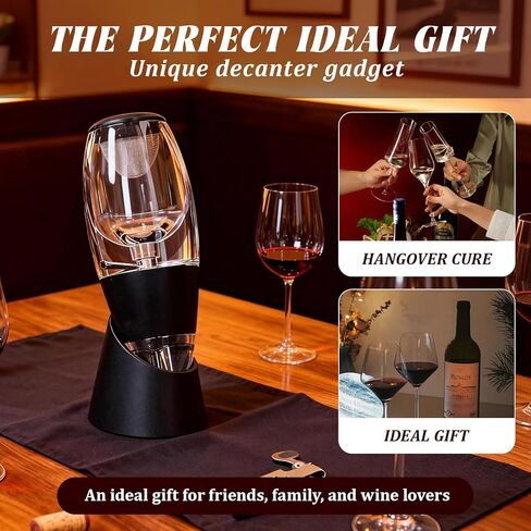 Wine Aerator Plastic Mesh Filter Transparent Design Ideal Gift Enhances Flavors Wine with Smoother Finish Wine Airarator for Wine Lovers and Sommeliers in Saudi Arabia
