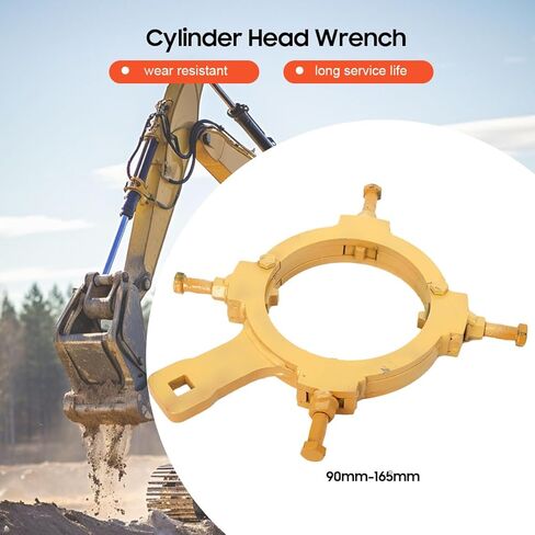 Hydraulic Cylinder Tools, Exchange Cylinder Seal Kit Tool Wrench 90-165MM Exchange Cylinder Seal Kit Tool Wrench Hydraulic Cylinder Spanner Wrench in Saudi Arabia