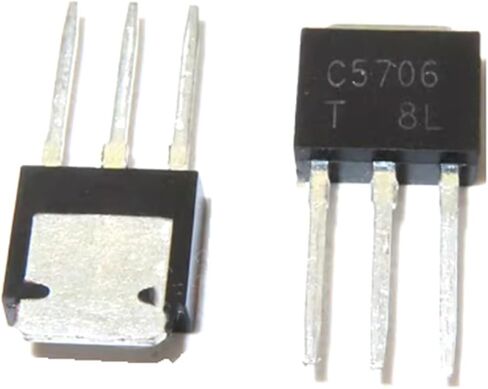 2SC5706 2SC5707 TO-251 TO251 C5706 C5707 Transistor 10Pcs(2SC5706) in Saudi Arabia